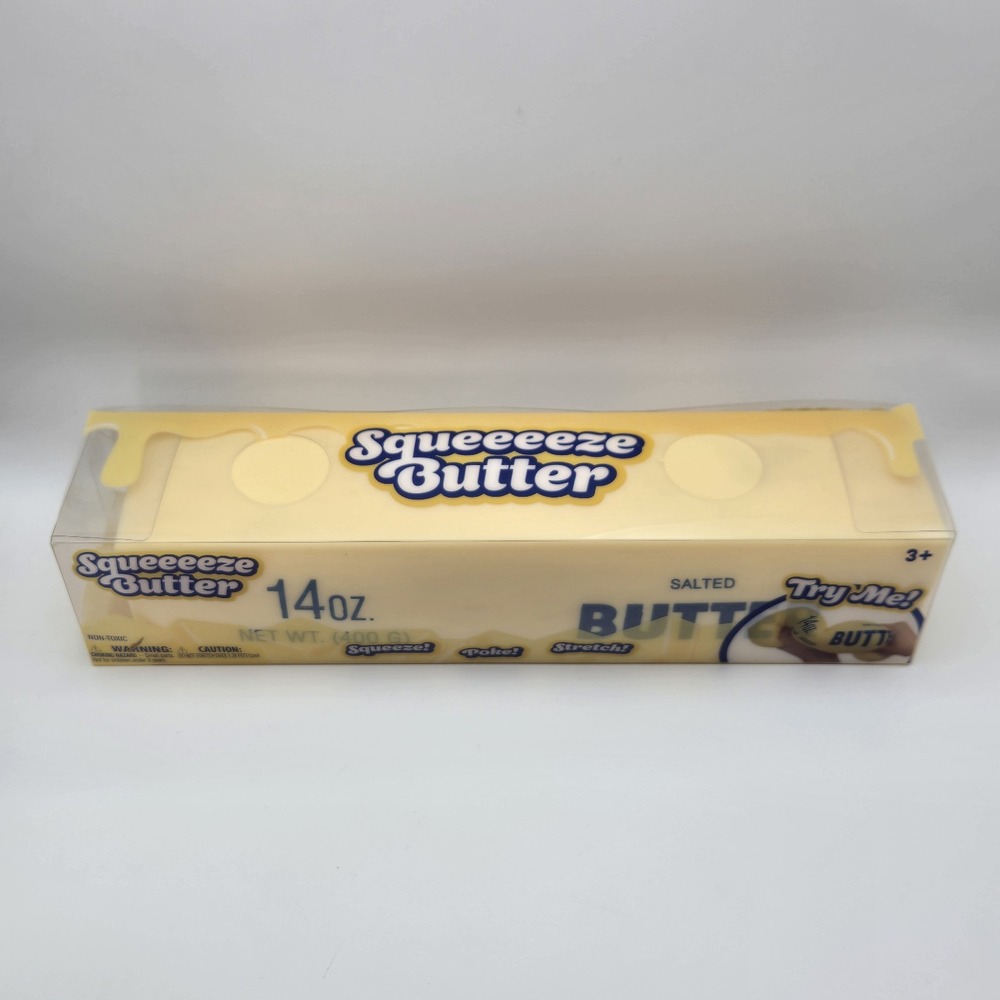 Squeeeze Butter Jumbo 14oz | Sunny Days Salted Butter Squishy Fidget Toy | NEW